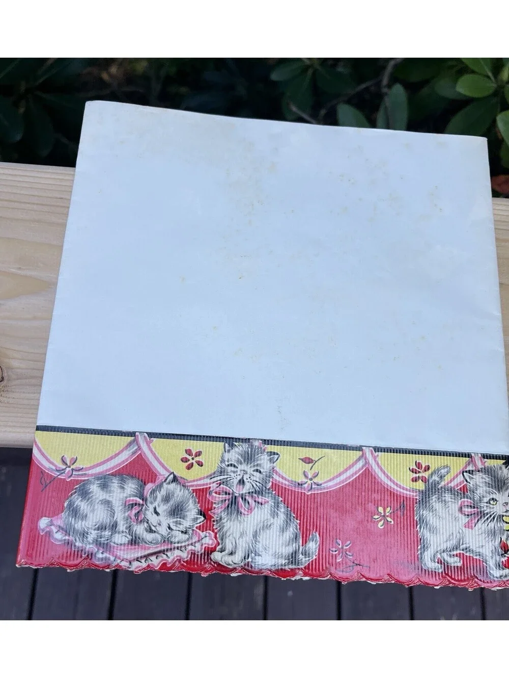 Vintage STAN-PAK Roylies Shelf Paper Kitty Cats 60/70s 8.25 Feet X 9” Width